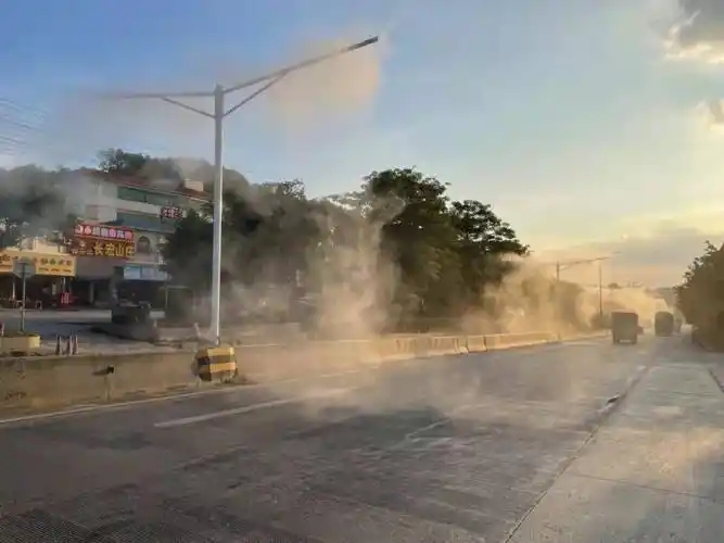 揚塵管控，無錫宜興“抑”塵不染